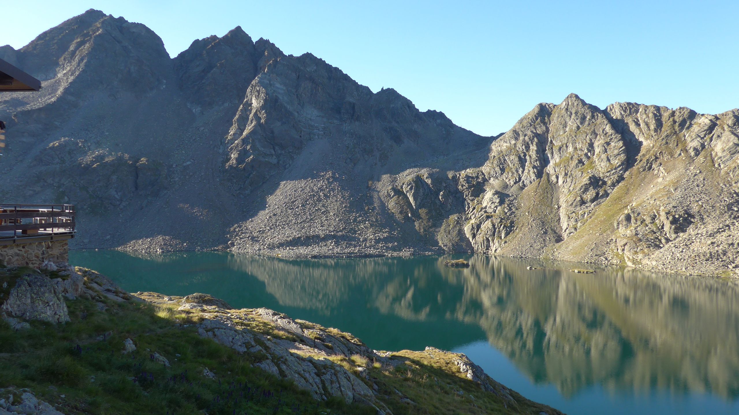 Wangenitzsee mit Terrasse